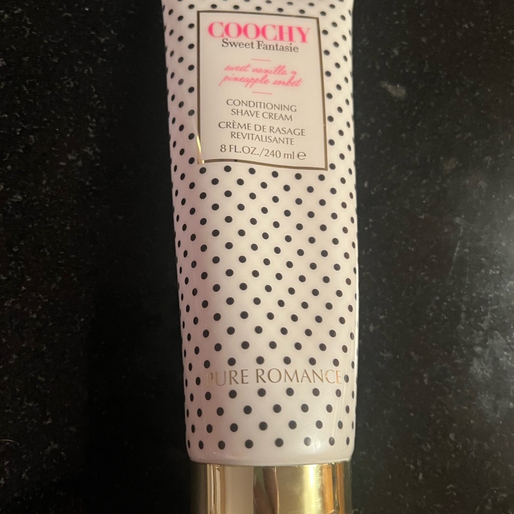 NEW PR Shave Cream: Sweet Fantasie